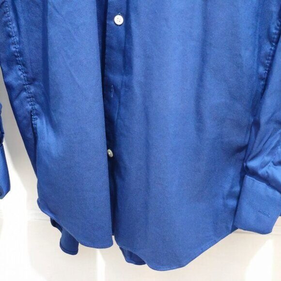 Bonobos Slim-Fit Blue Dress Shirt 15.5" - Modern Work Staple - Picture 7 of 16